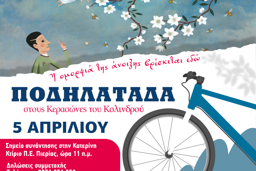 Ανθισμένες Κερασιές – Γιορτή πολιτισμού, γεύσης και φύσης στον Κολινδρό